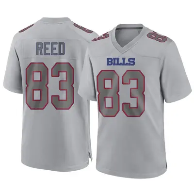 Men's Game Andre Reed Buffalo Bills Gray Atmosphere Fashion Jersey