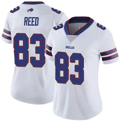Women's Limited Andre Reed Buffalo Bills White Color Rush Vapor Untouchable Jersey
