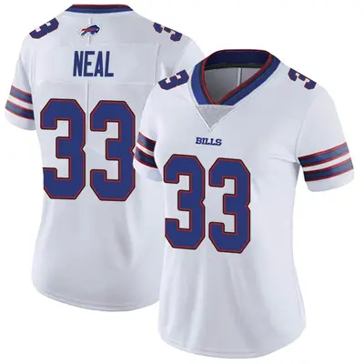 Women's Limited Siran Neal Buffalo Bills White Color Rush Vapor Untouchable Jersey