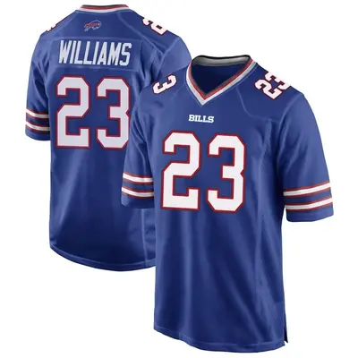 Youth Game Aaron Williams Buffalo Bills Royal Blue Team Color Jersey