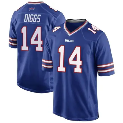 Youth Game Stefon Diggs Buffalo Bills Royal Blue Team Color Jersey