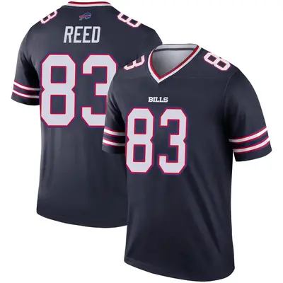 Youth Legend Andre Reed Buffalo Bills Navy Inverted Jersey