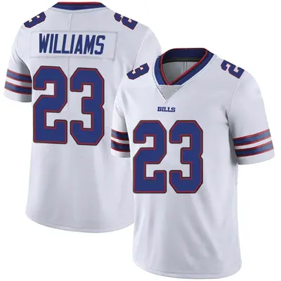 Youth Limited Aaron Williams Buffalo Bills White Color Rush Vapor Untouchable Jersey