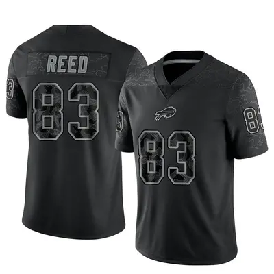 Youth Limited Andre Reed Buffalo Bills Black Reflective Jersey