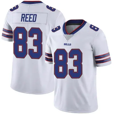 Youth Limited Andre Reed Buffalo Bills White Color Rush Vapor Untouchable Jersey