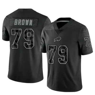 Youth Limited Spencer Brown Buffalo Bills Black Reflective Jersey