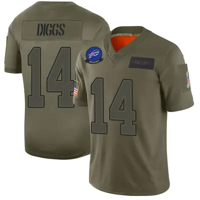 Youth Limited Stefon Diggs Buffalo Bills Camo 2019 Salute to Service Jersey